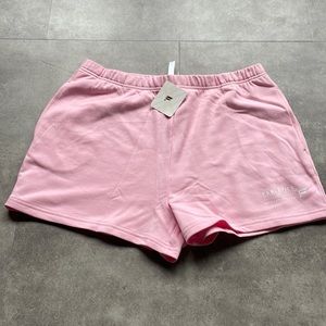 NWT Pink XXL Fablectics lightweight to-go slim sweatshort